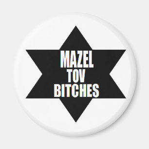 Aimant cadeau Mazel Tov Beeotches de hanukah de chanukah