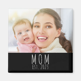 Aimant Cadeau photo aimanté établi par maman