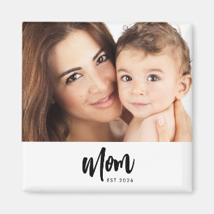 Aimant Cadeau photo aimanté établi par maman