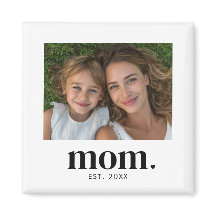 Cadeau photo de maman établi 