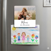 Cadeau photo de maman établie minimaliste