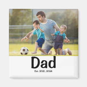 Aimant Cadeau Photo Papa