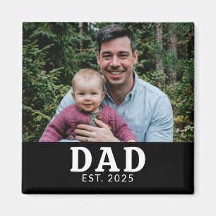 Aimant Cadeau Photo Papa Créé