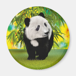 Aimant Cadeau pour amateur d'animaux mignon ours panda ka