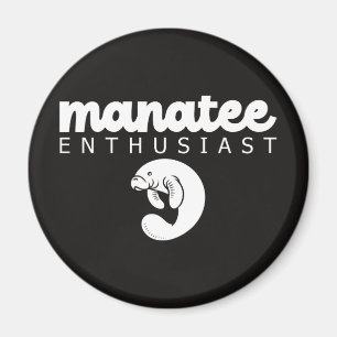 Aimant Cadeau pour amateur de lamantin, amateur de vie ma