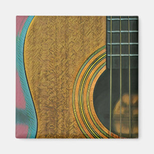 Aimant Cadeau pour musicien guitariste