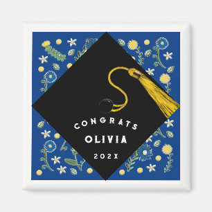 Aimant Cadeau-souvenir de remise de diplôme mignon