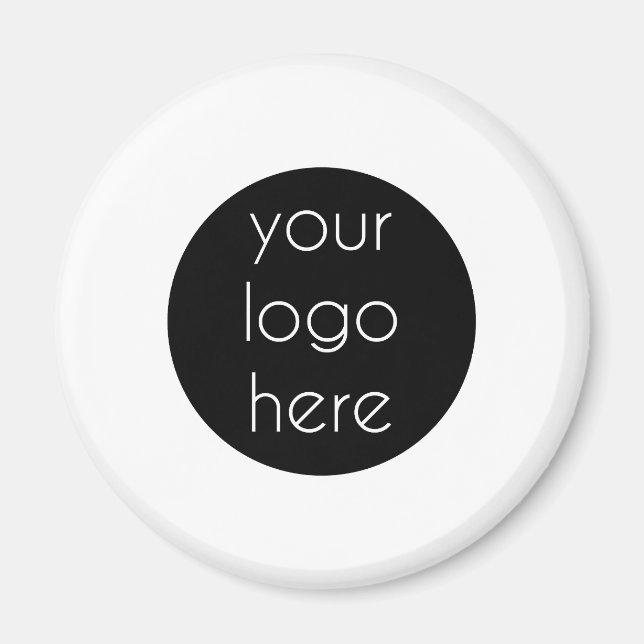 Aimant Cadeaux clients du logo de l'entreprise promotionn (Devant)