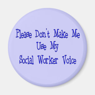 Aimant Cadeaux d'assistant social