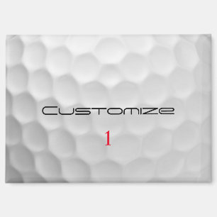 Aimant Cadeaux de balles de golf personnalisées Série Sig