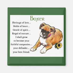 Aimant Cadeaux de boxeur