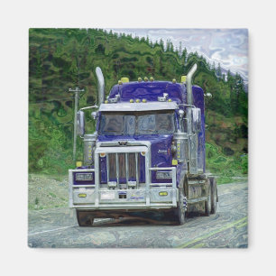 Aimant Cadeaux de CAMIONNEURS d'INSTALLATION de CAMION de