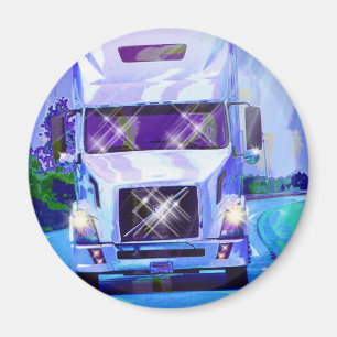 Aimant Cadeaux de CAMIONNEURS d'INSTALLATION de CAMION de