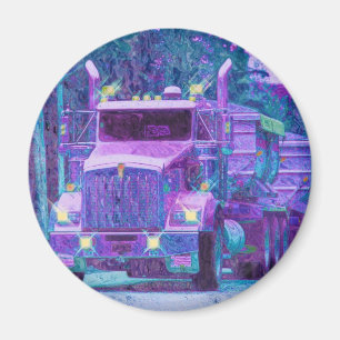 Aimant Cadeaux de CAMIONNEURS d'INSTALLATION de CAMION de