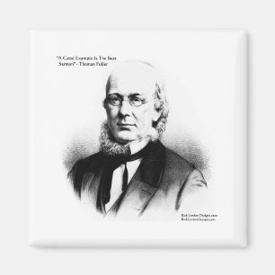 Aimant Cadeaux de citations de sagesse "Meilleur sermon" 