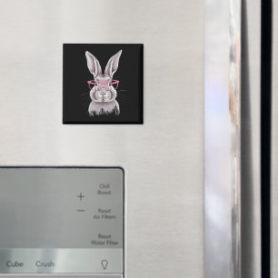 Aimant Cadeaux de famille mignons Funny Bunny Pâques 