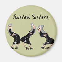 Cadeaux de la religieuse catholique "Soeurs tordue