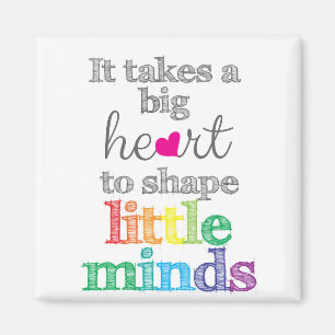 Aimant Cadeaux de l'enseignant : Premier jour de l'école,