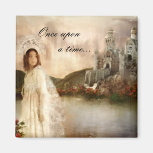 Aimant Cadeaux de mariage de princesse Fantasy Castle