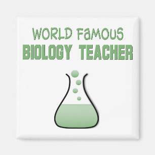 Aimant Cadeaux d'enseignant en biologie