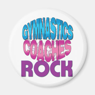 Aimant Cadeaux d'entraîneur de gymnastique