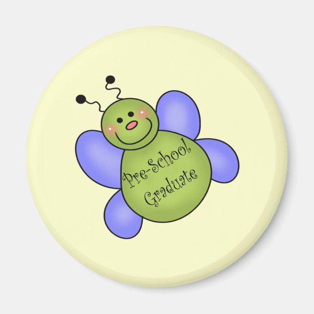 Aimant Cadeaux d'études pré-scolaires (Devant)