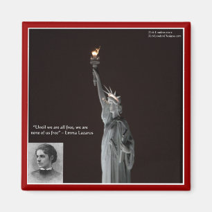 Aimant Cadeaux et Cartes Emma Lazarus & Statue de la Libe