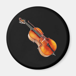 Aimant Cadeaux et produits de conception de "violoncelle"