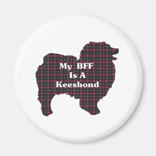 Aimant Cadeaux Keeshond BFF
