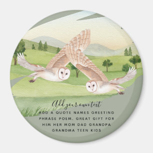 Aimant CADEAUX OWL - Personnalisés