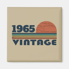 Aimant Cadeaux personnalisés soixante vintages 60e annive