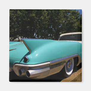 Aimant Cadillac vert d'Elvis Presley convertible en