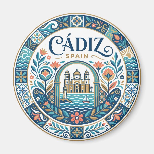 Aimant Cadix Espagne (Devant)