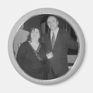 Aimant cadre de poinçon en argent