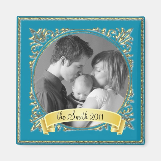 Aimant Cadre d'or (Devant)