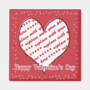 Aimant Cadre en forme de coeur