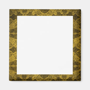 Aimant Cadre photo noir et or