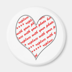 Aimant Cadre photo Valentine