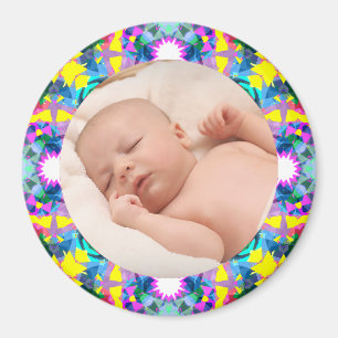 Aimant Cadres vibrants Nouveau cadeau de grand-parent béb