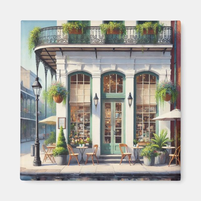 Aimant Café à La Nouvelle-Orléans Louisiane (Devant)
