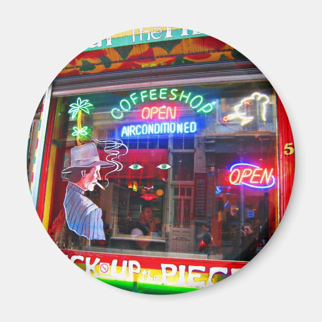 Aimant Café Amsterdam (Devant)