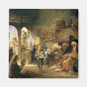 Aimant Café au Caire, années 1870