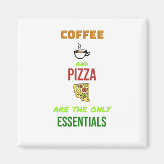 Aimant Café et pizza
