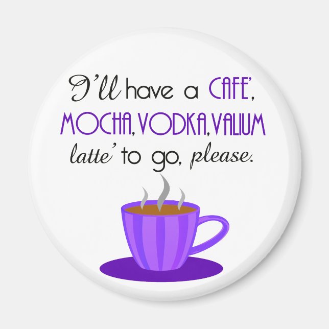 Aimant Café Latte (Devant)