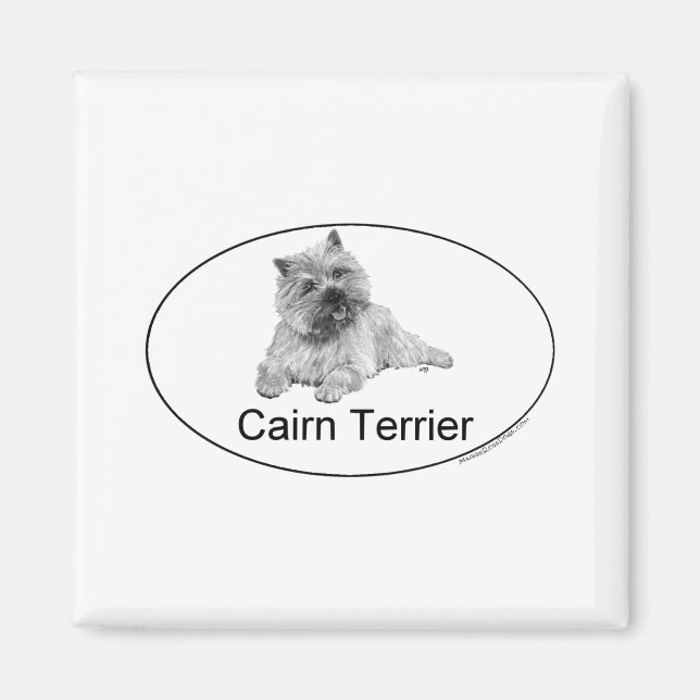 Aimant Cairn Terrier (Devant)