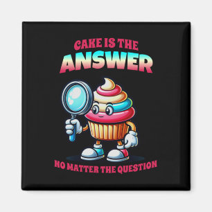 Aimant Cake Est La Réponse À L'Autocollant Question