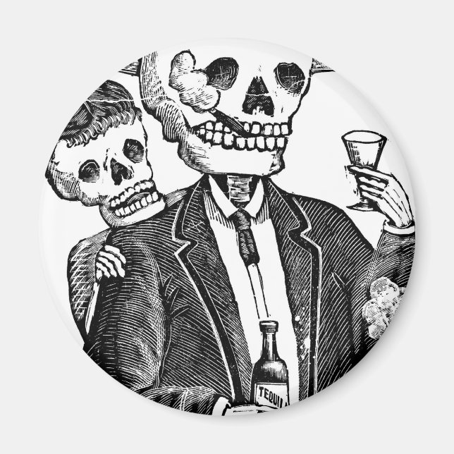 Aimant Calaveras de Guadalajara, Mexique (Devant)