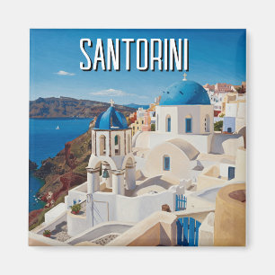 Aimant Caldera View Santorini Grèce Cyclades Voyages