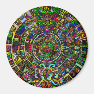 Aimant Calendrier de Maya par Myztico