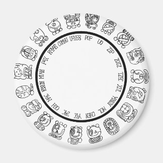 Aimant calendrier maya